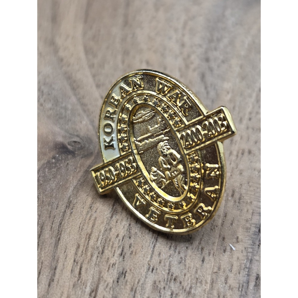 Vintage Korean War Veteran 1950-1953 Commemorative Lapel Pin Tie Tack